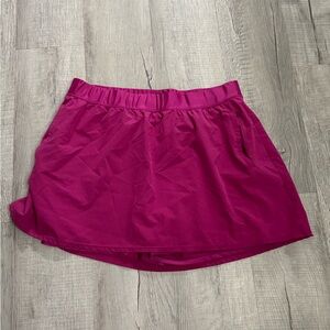 Chic Fuchsia Mini Skirt